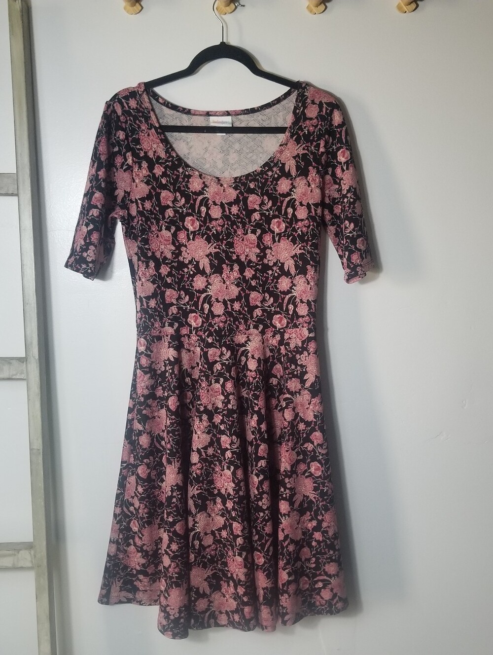 LULAROE WOMEN'S FLORAL DRESS SIZE XL